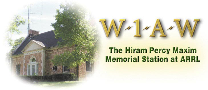 W1AW - The Hiram Percy Maxim Memorial Station at ARRL