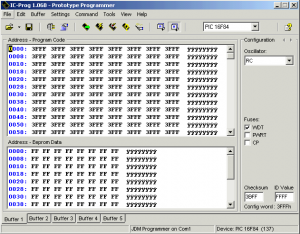 IC Prog Prototype Programmer software