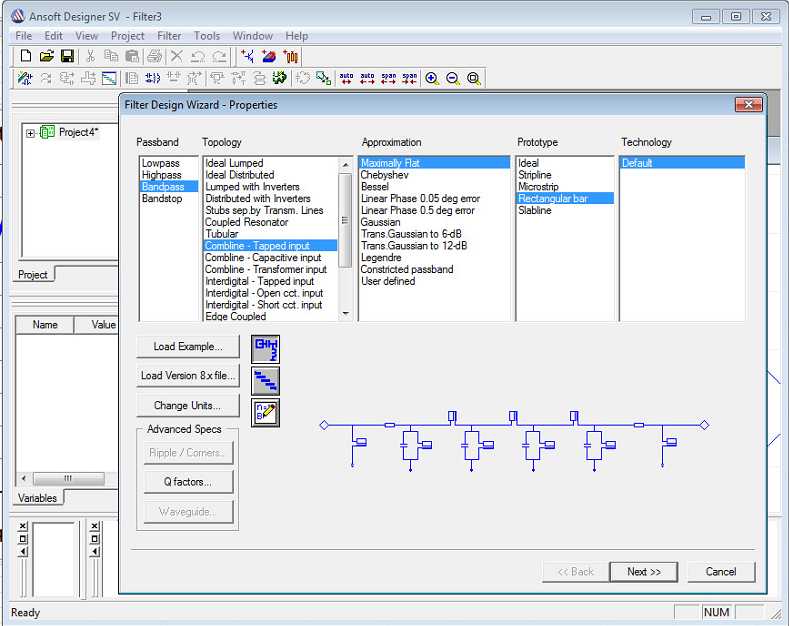 Designing Combline Filters